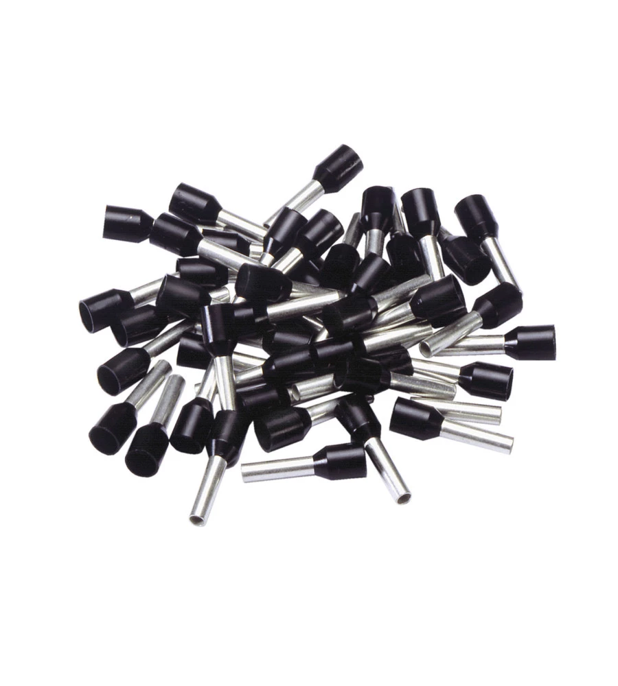 TERMINALI ISOLATI - Ø 1,5 QMM X L. 14 MM. - 50 PZ.