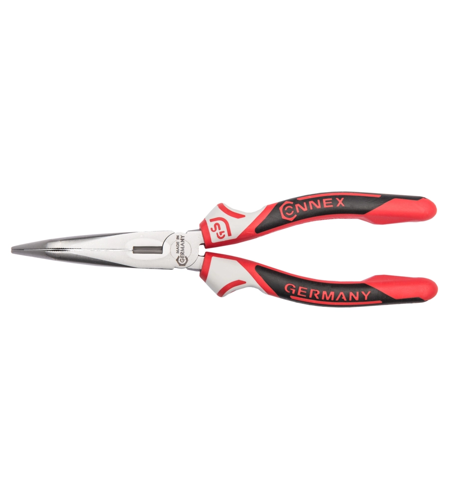 PINZA BECCHI SEMITONDI CURVI 3K 200 MM.