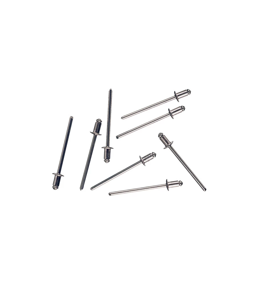 RIVETTI CIECHI IN ALLUMINIO Ø 4,8 X 10 MM. 40 PZ.