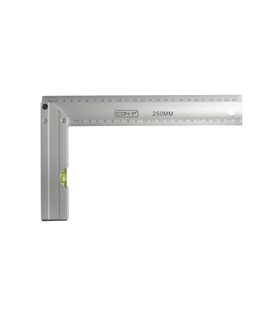 SQUADRA PER FALEGNAME 250 MM. CON LIVELLA