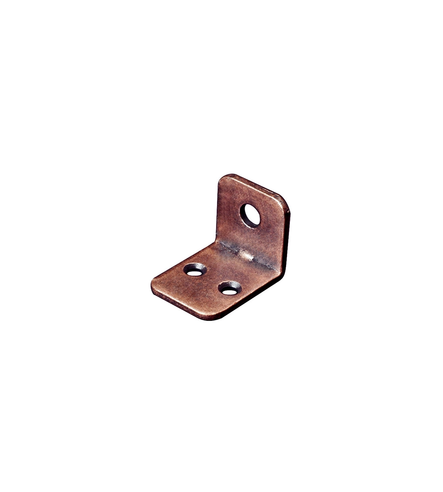 SQUADRETTA PER ARMADI BRONZATA 22 X 28 X 21 SPESSORE 2 MM. - 4 PZ.