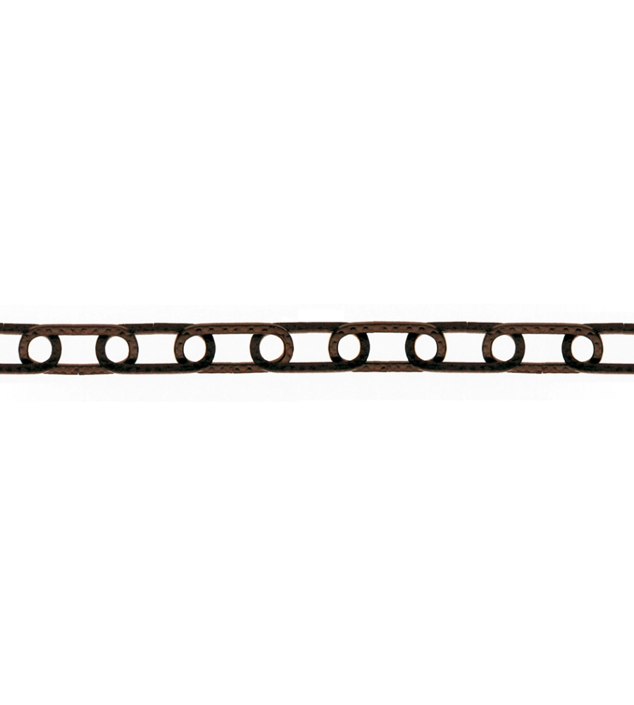 CATENA ORNAMENTALE Ø 3,0 MM. - ACCIAIO NERO - 25 MT.