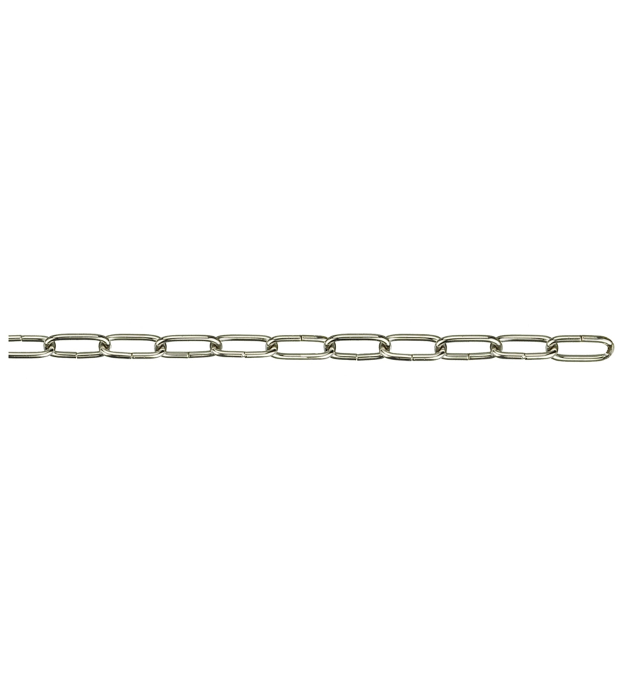 CATENA ORNAMENTALE Ø 2,0 MM. - NICHELATO - 10 MT.