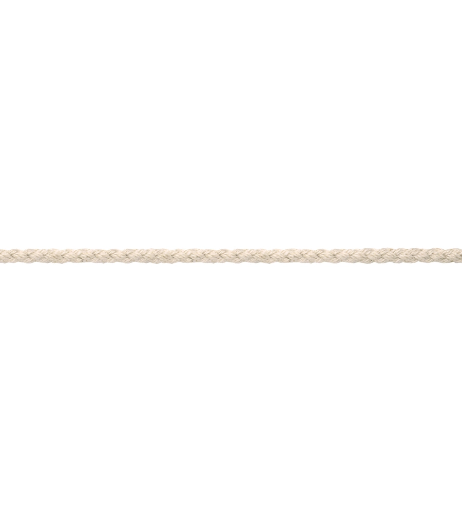 CORDA IN COTONE Ø 6 MM. NATURALE 70 MT.