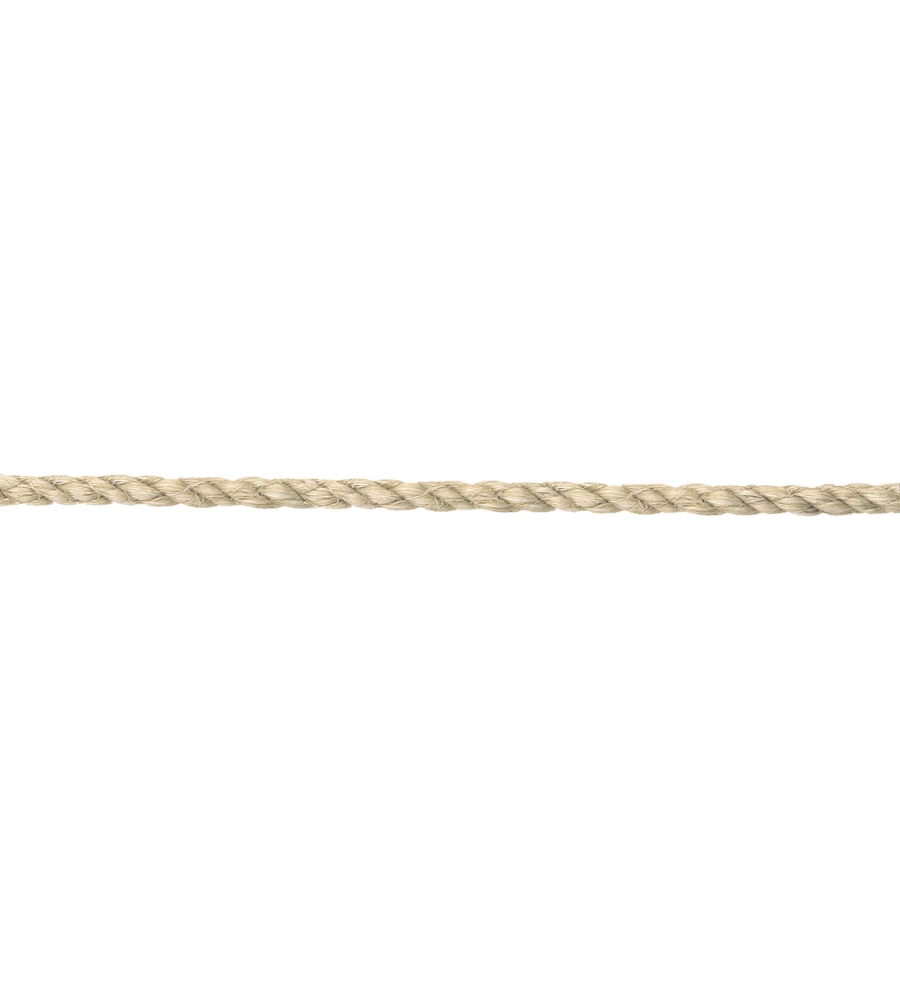 CORDA IN SISAL Ø 6 MM. NATURALE 150 MT.