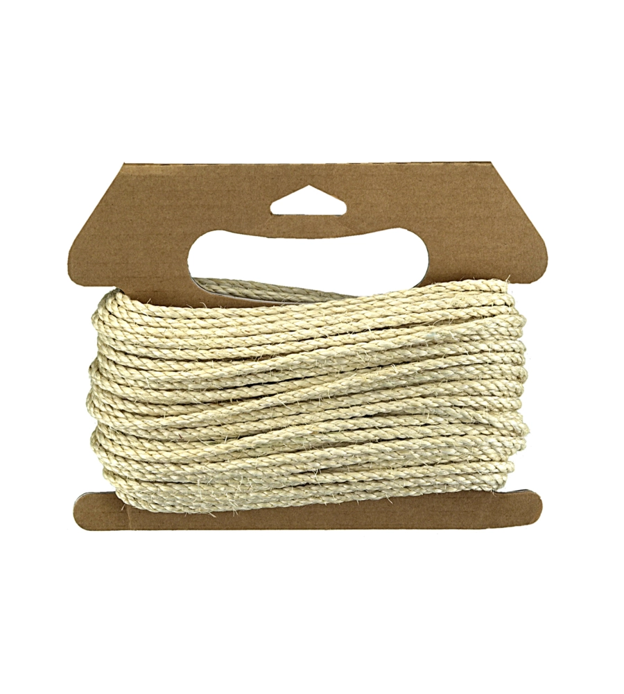 CORDA MULTIUSO IN SISAL 5 X 20 MT.