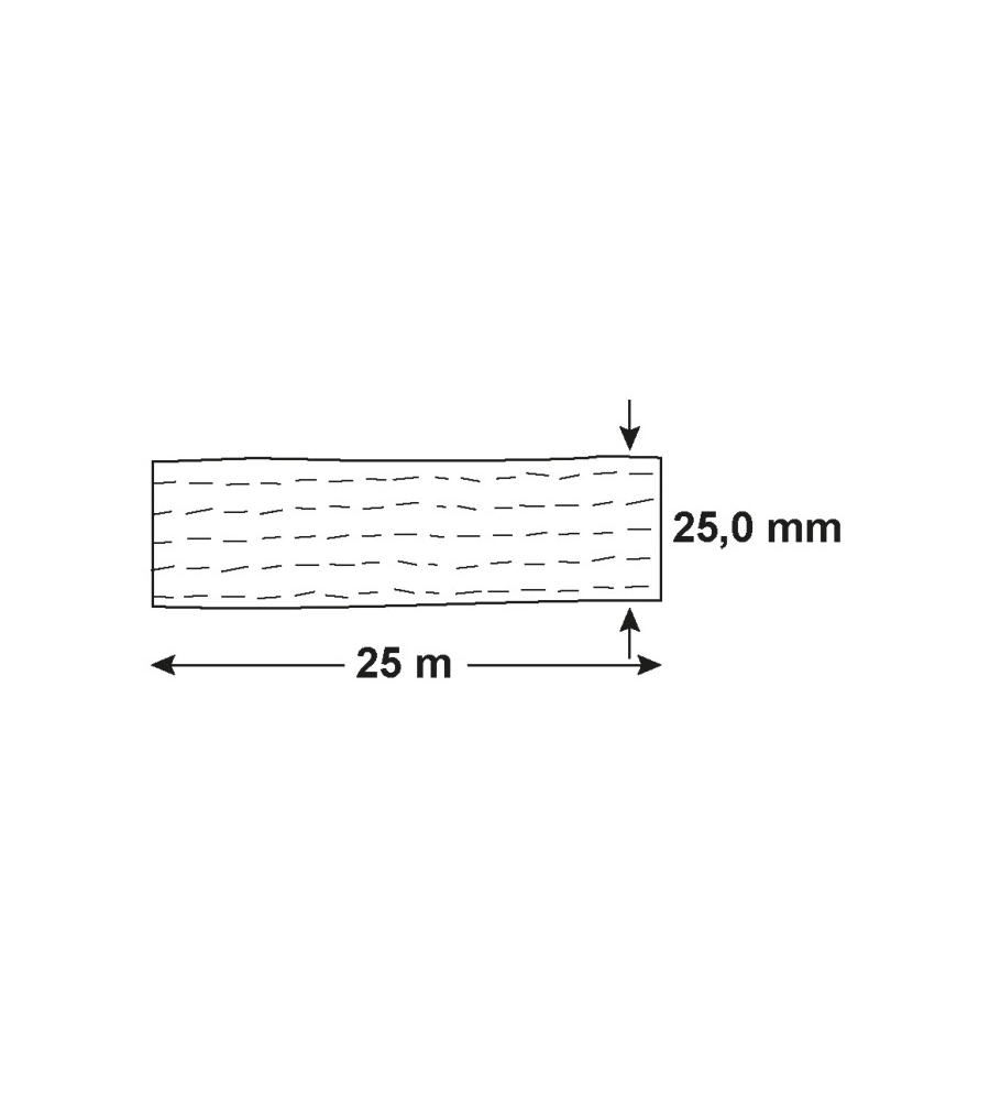 CINGHIA DI ANCORAGGIO 125 KG. CON FERMO BLOCCO E CINGHIA CON MOSCHETTONE 25 MM. X 2 MT.