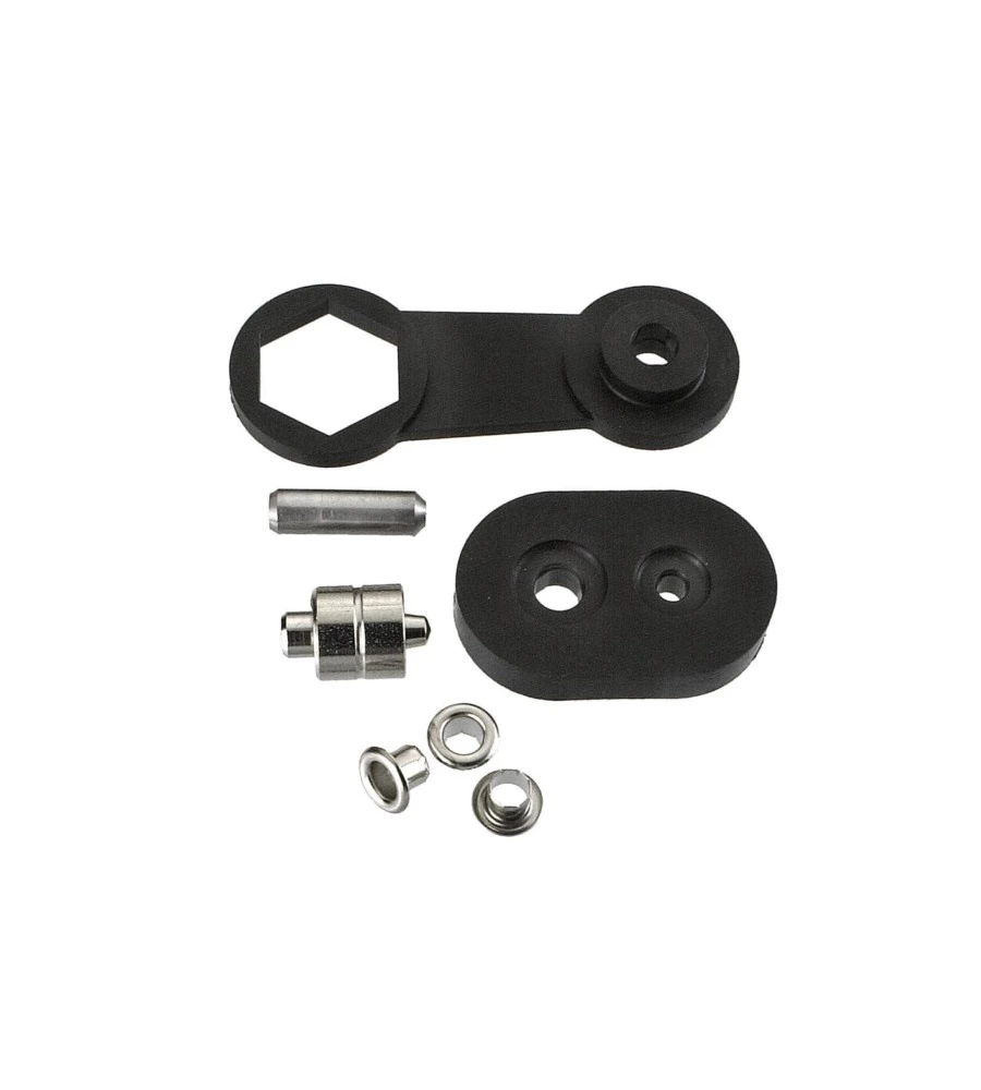 OCCHIOLI OTTONE NICHELATO 4 MM. - OTTONE NICHELATO - 100 PZ.