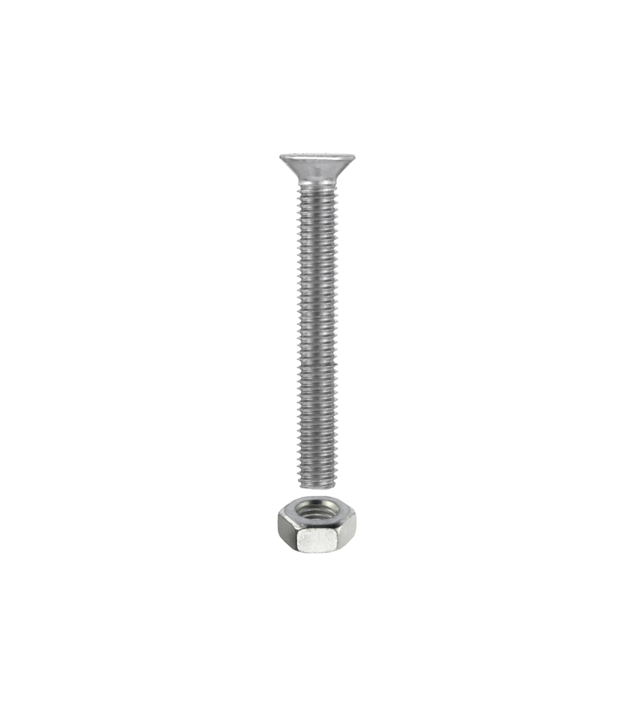VITI PER METALLO T.P.S. ZINCATE M4 X 60 - 6 PZ.