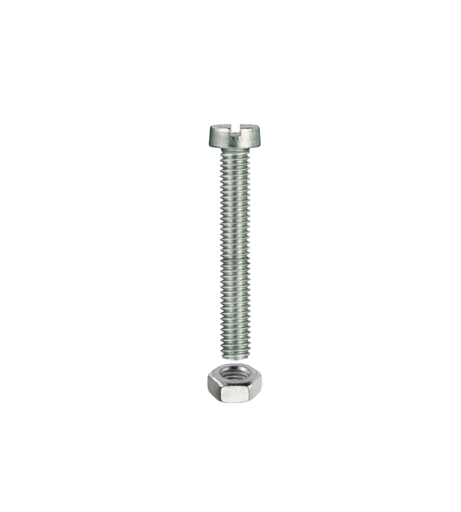 VITI PER METALLO TESTA CILINDRICA M5 X 60 - 6 PZ.