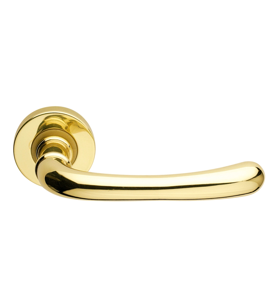 GUARNITURA ROSETTA E BOCCHETTA SERIE CLASSIC - OTTONE LUCIDO