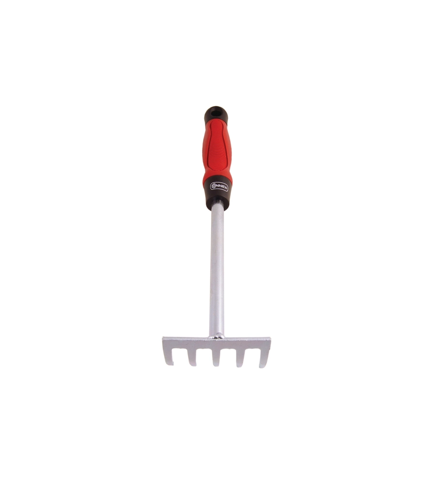 RASTRELLINO ZINCATO CON MANICO BIMATERIALE ERGONOMICO TPR
