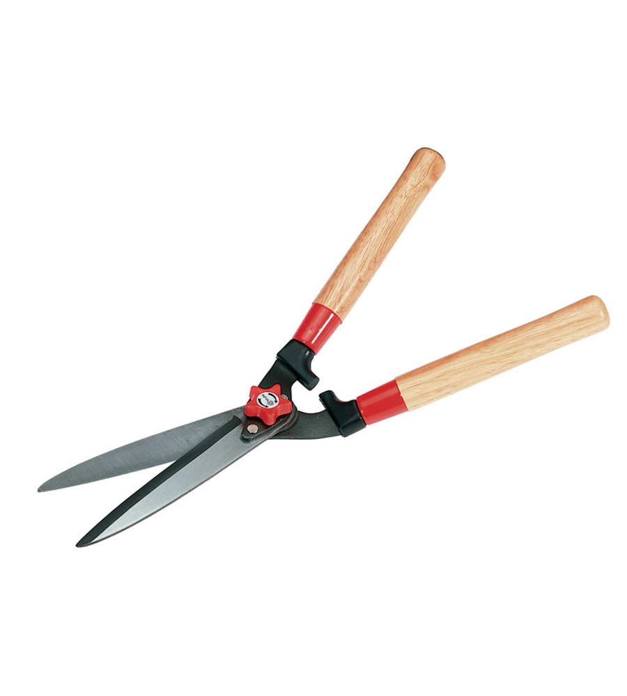FORBICI PER SIEPI MANICO LEGNO