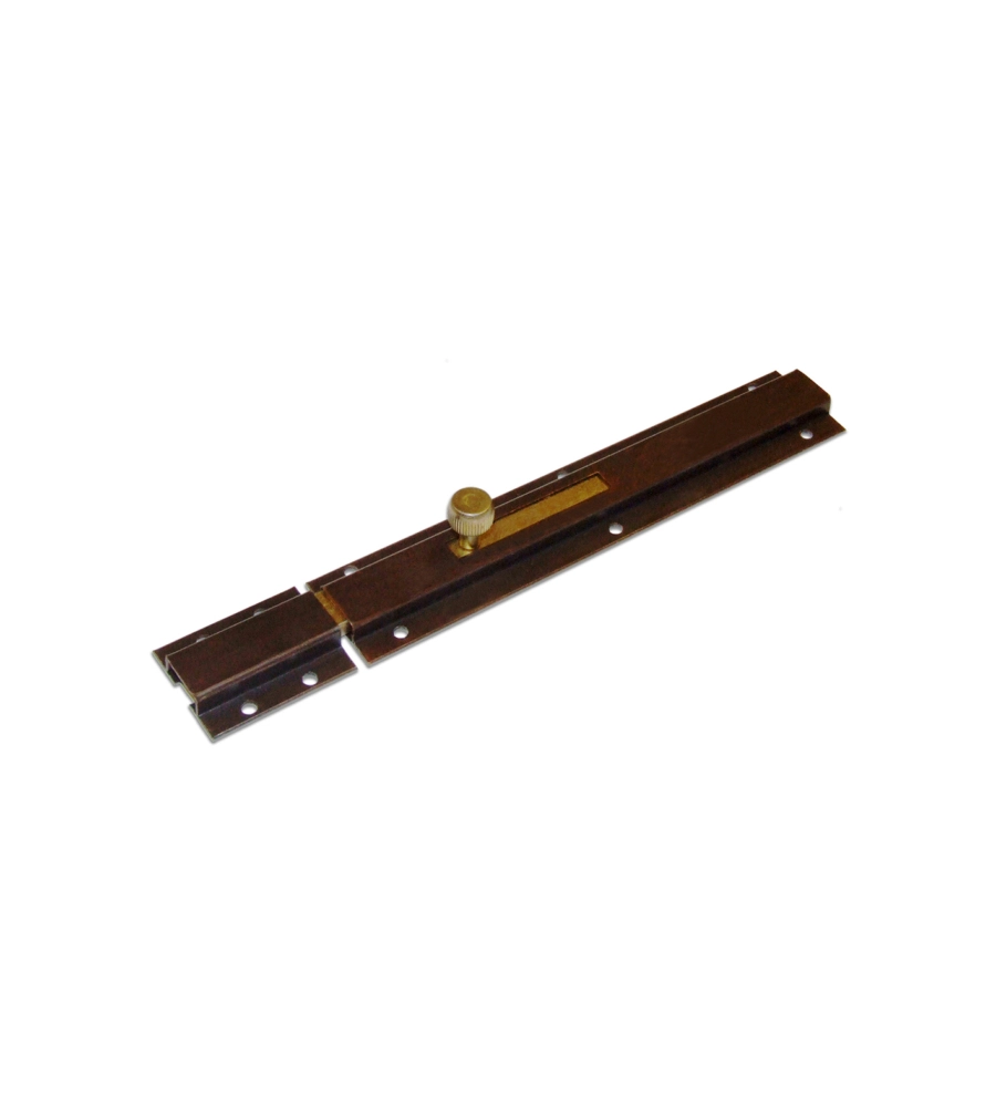 CATENACCIO TRASVERSALE PROFILATO 200 X 40 MM. - VERNICIATO BRONZO