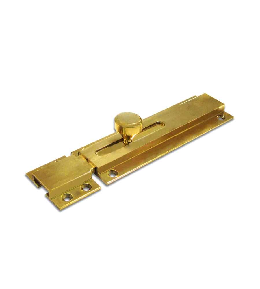 CATENACCIO TRASVERSALE PROFILATO 150 X 38 MM. - IN OTTONE