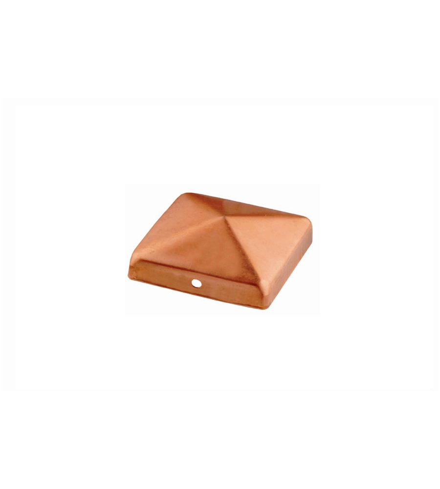 COPERTURA PER PALI A PIRAMIDE 70 X 70 MM.