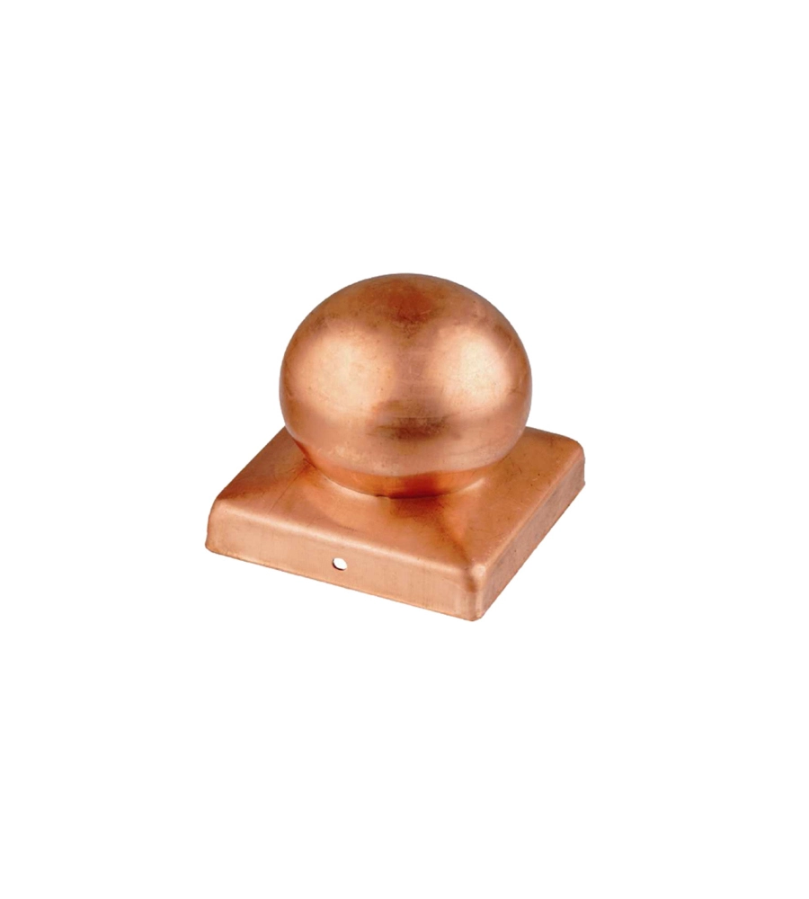 COPERTURA PER PALI A SFERA 90 X 90 MM.