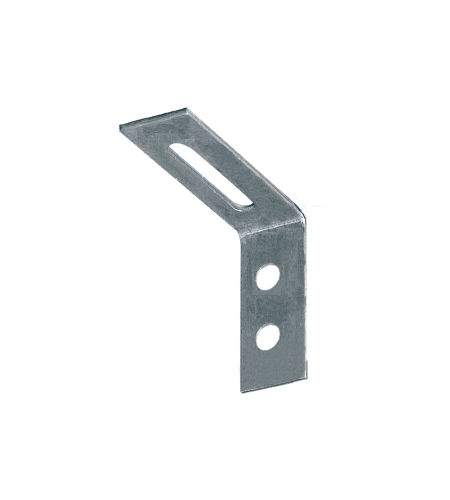 PIASTRA AD ANGOLO, REGOLABILE 80 X  20 X 65 MM.