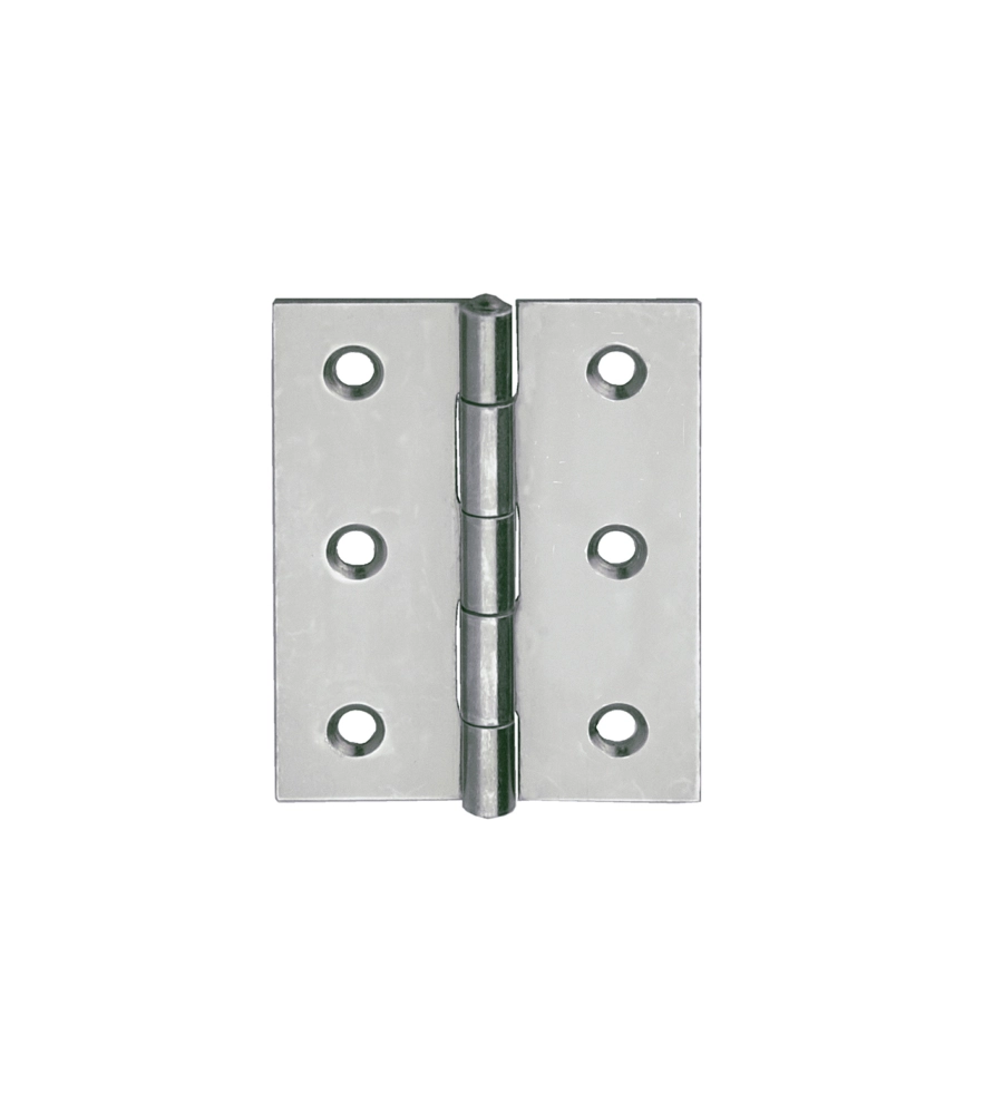 CERNIERE PIANE INOX 40 X 32 MM. - 2 PZ.