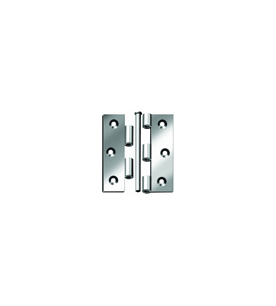 CERNIERE PERNO SFILABILE INOX 76 X 76 MM. - 2 PZ.