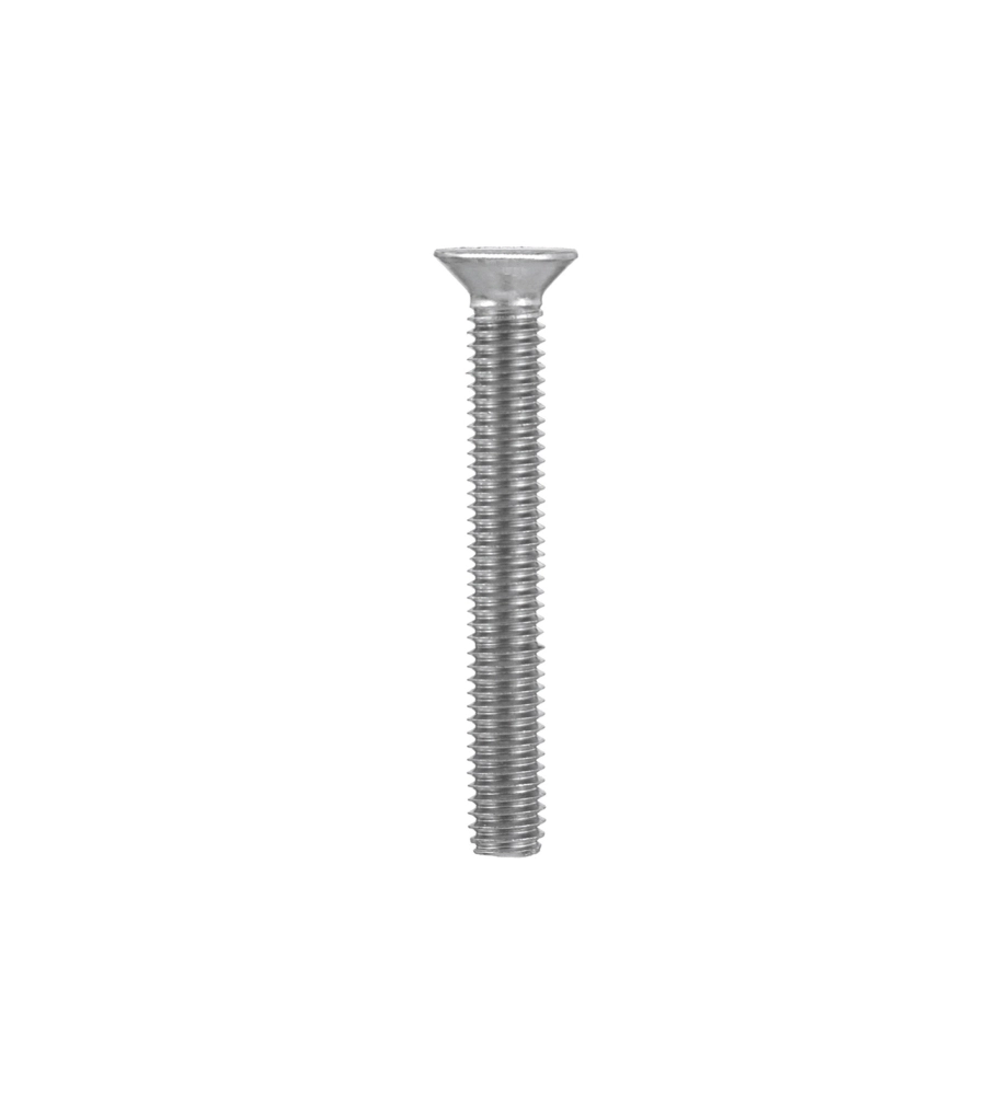 VITI PER METALLO TESTA PIANA SVASATA INOX 3 X 20 - 1 KG.