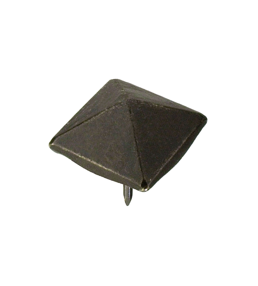 BULLETTE ORNAMENTALI LISCE BRUNITE17,0 MM. - 15 PZ.
