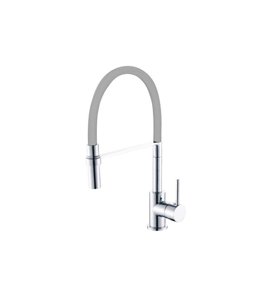 RUBINETTO CUCINA CROMATO BOCCA ALTA ESTRAIBILE