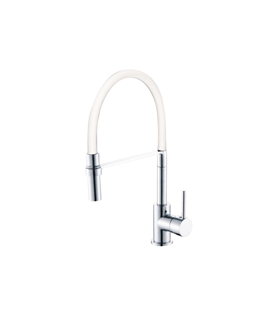 RUBINETTO CUCINA CROMATO BOCCA ALTA ESTRAIBILE