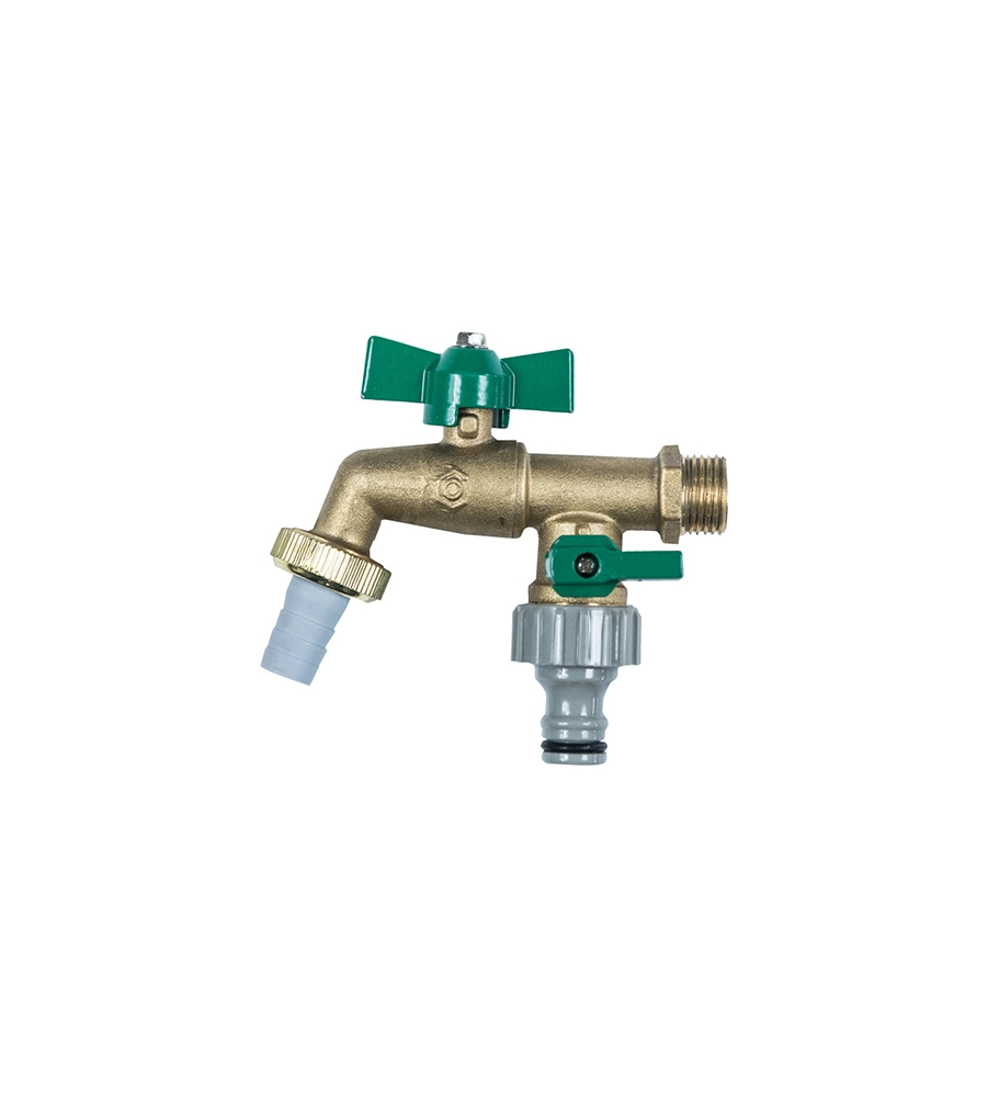 PORTAGOMMA SFERA 3/4" A 2 VIE CON INNESTO RAPIDO