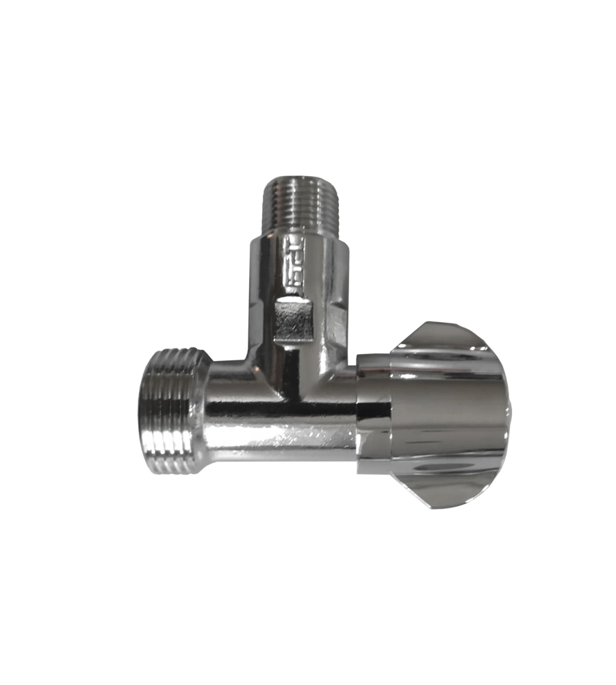 RUBINETTO PER LAVATRICE A SQUADRA VERTICALE  3/8" - 3/4"