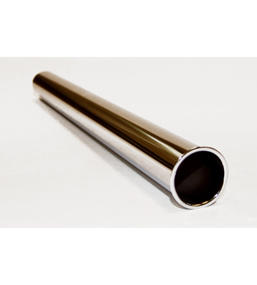 CANOTTO IN OTTONE CON CARTELLA Ø 26 MM. X L. 30 CM.