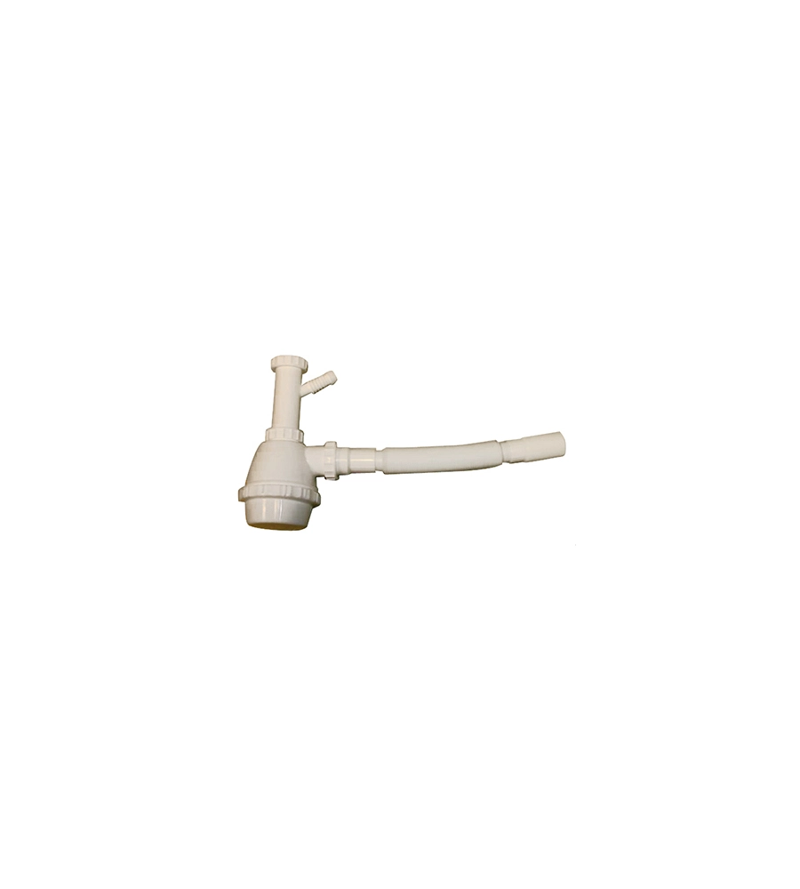 SIFONE BOTTIGLIA ESTENSIBILE 1 VIA 1 1/2" X 40 MM., PER CUCINA