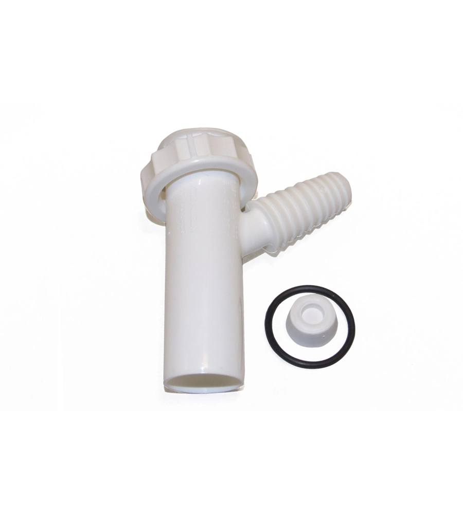 TUBO CON ATTACCO LAVATRICE 1 1/2"