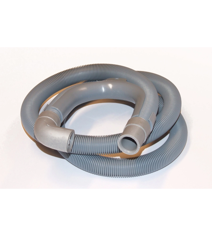 TUBO SCARICO LAVATRICE CON CURVA 250 CM.