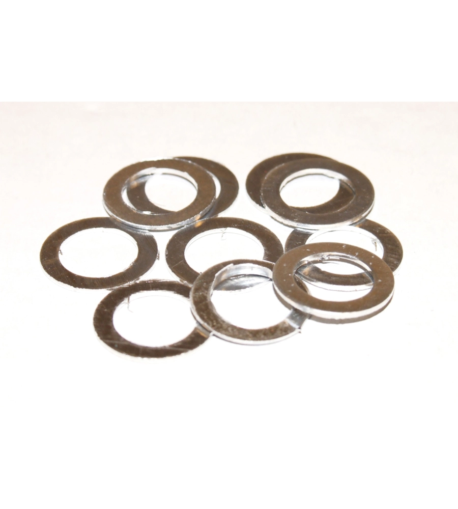 GUARNIZIONI IN ALLUMINIO PER TUBI GAS METANO 10 PZ. - 1/2"