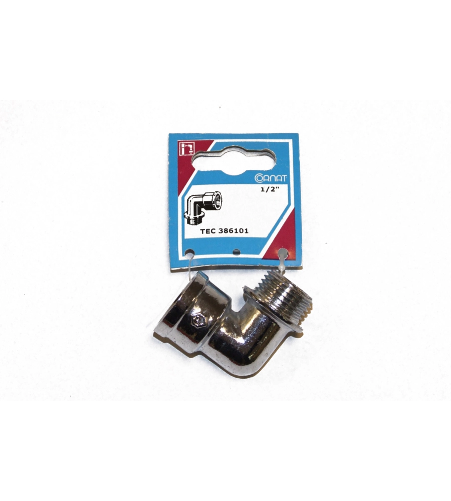 ANGOLO CROMATO MASCHIO - FEMMINA 1/2"