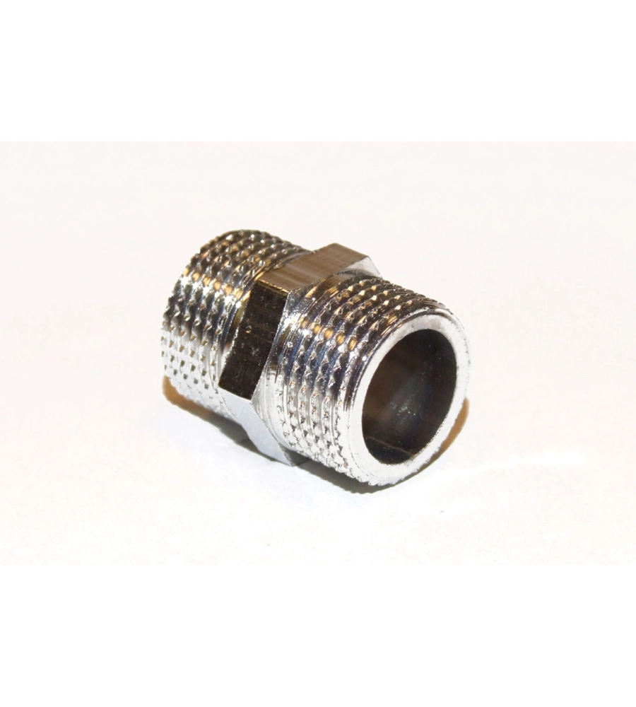 RACCORDO DOPPIO MASCHIO 3/8"