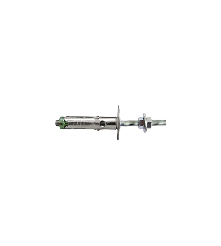 TASSELLI ACCIAIO CON DOPPIO DADO Ø 8 X 45 - 3 PZ.