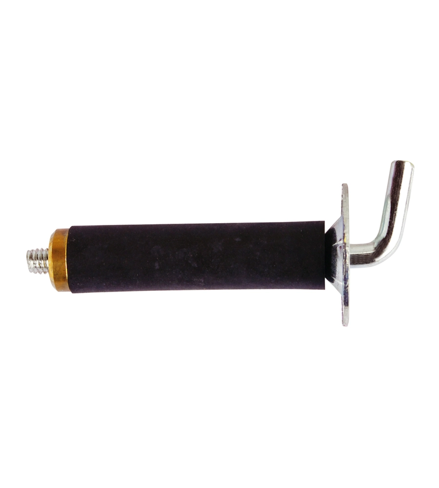 TASSELLI GOMMA CON GANCIO CORTO Ø 9 X 40 - 6 PZ.