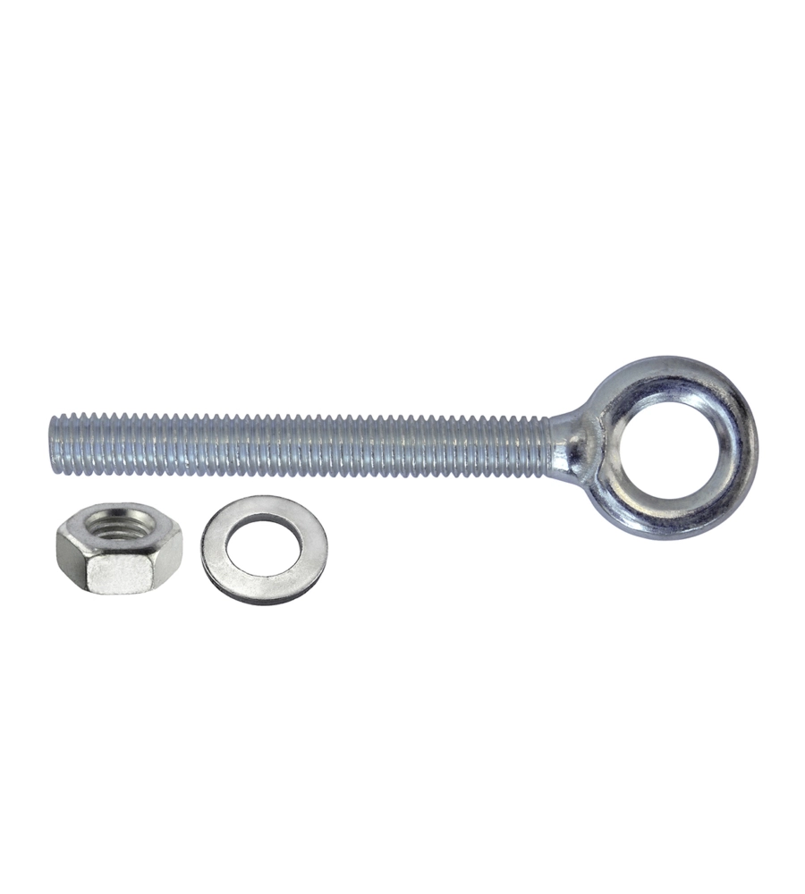 OCCHIOLI CHIUSI CON DADO E RONDELLA (CHIMICI) Ø M10 X 100 - 2 PZ.