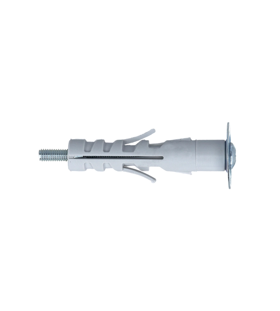 TASSELLI IN NYLON Ø 12 X 57  PROLUNGATI CON VITE E RONDELLA 4 PZ.