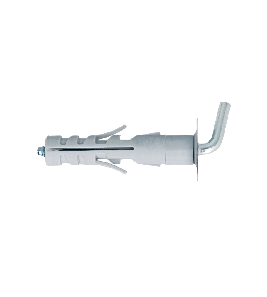 TASSELLI IN NYLON Ø 9 X 52 PROLUNGATI CON GANCIO CORTO 6 PZ.