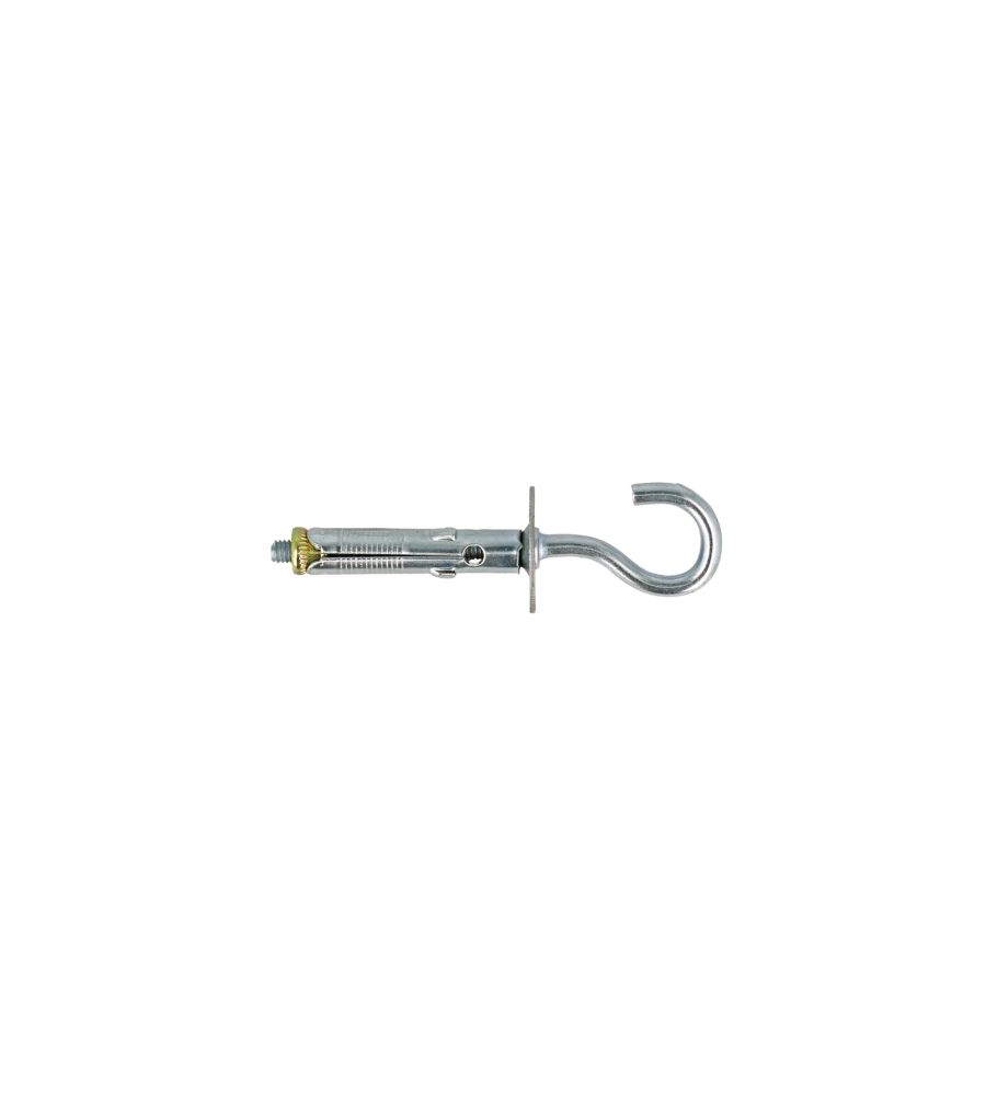 MINI TASSELLI IN ACCIAIO Ø 6 X 30 CON OCCHIOLO APERTO 8 PZ.