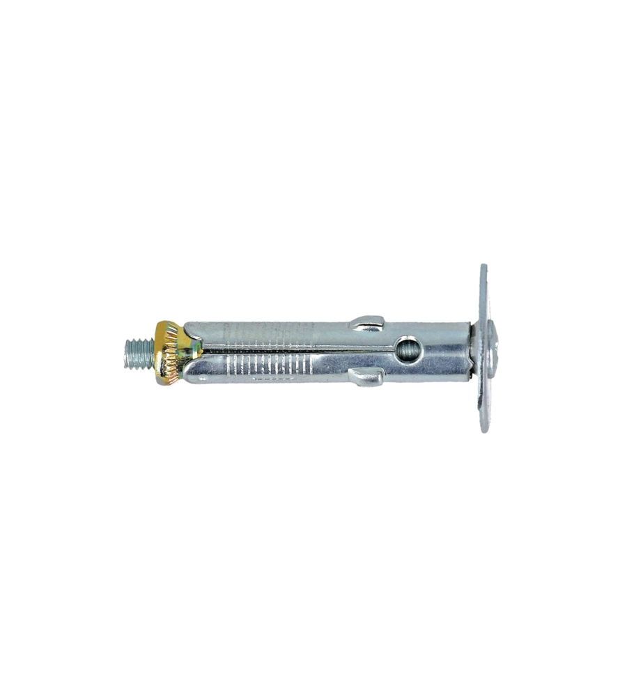 TASSELLI IN ACCIAIO Ø 8 X 45 CON VITE PREMONTATA E RONDELLA 8 PZ.