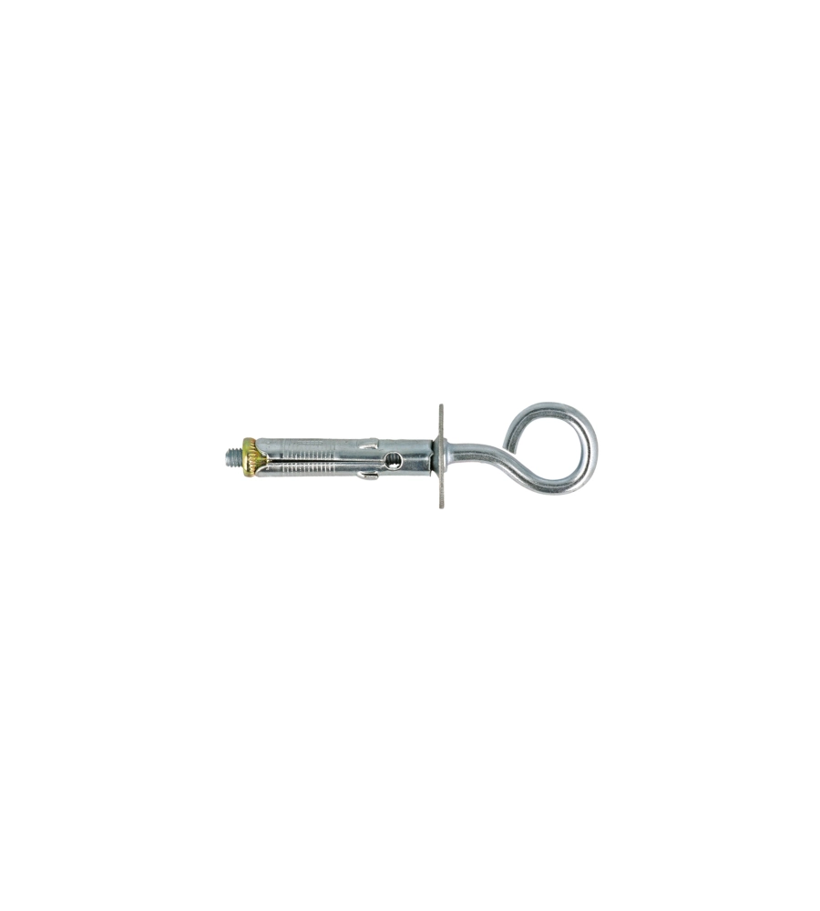 MINI TASSELLI IN ACCIAIO Ø 6 X 25 CON OCCHIO CHIUSO 30 PZ.