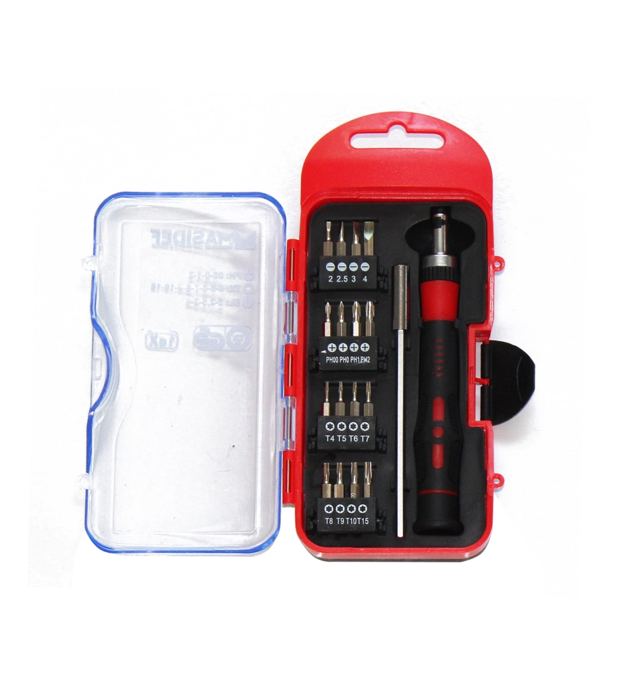 SET 18 INSERTI MASIDEF CON PROLUNGA 120 MM