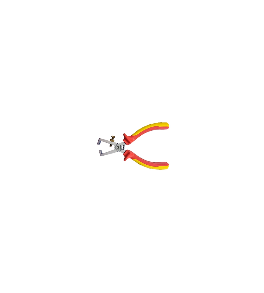 PINZA SPELAFILI REGOLABILE ISOLATA VDE 1000V 160 MM.