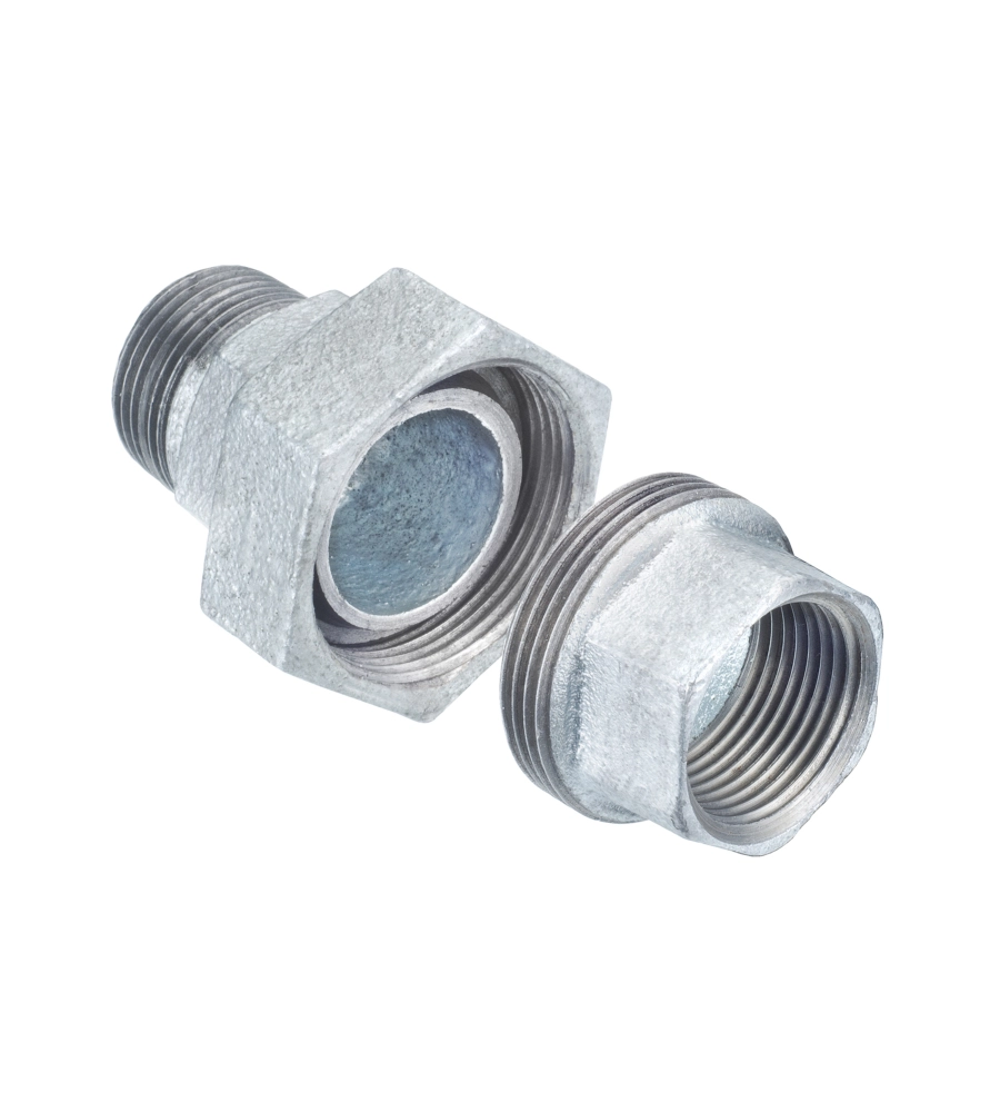 RACCORDO ZINCATO MASCHIO - FEMMINA 1/2"