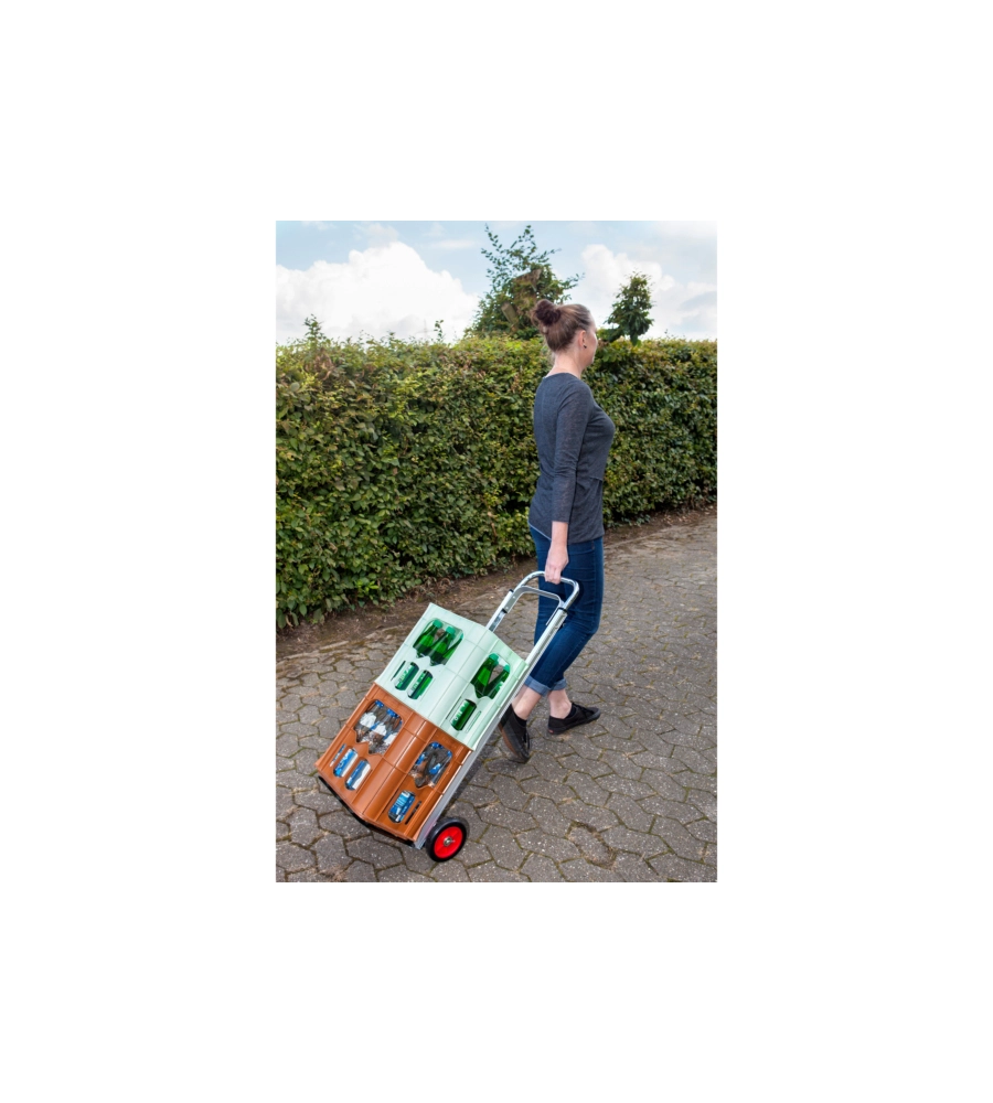 CARRELLO IN ALLUMINIO PORTATA 90 KG. MARCHIO GS