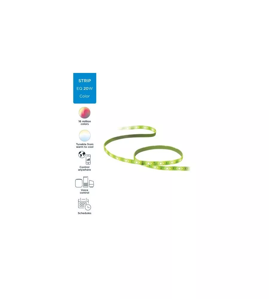 STRISCIA LED PHILIPS SMART LED 2 MT, 1600 LM
